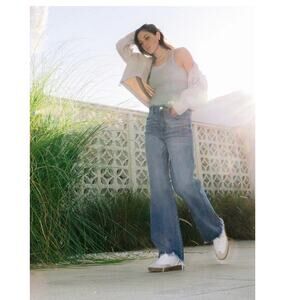 Lovervet by Vervet 90s Vintage High Rise Raw Hem Jeans size 27